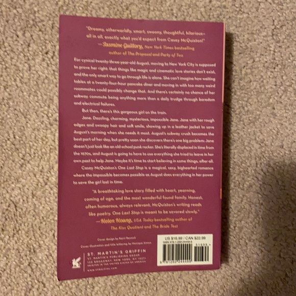 2 used novels (books)- One Last Stop and The Switch - Picture 3 of 3